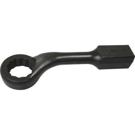 GRAY TOOLS 2-3/4" Striking Face Box Wrench, 45° Offset Head 66888